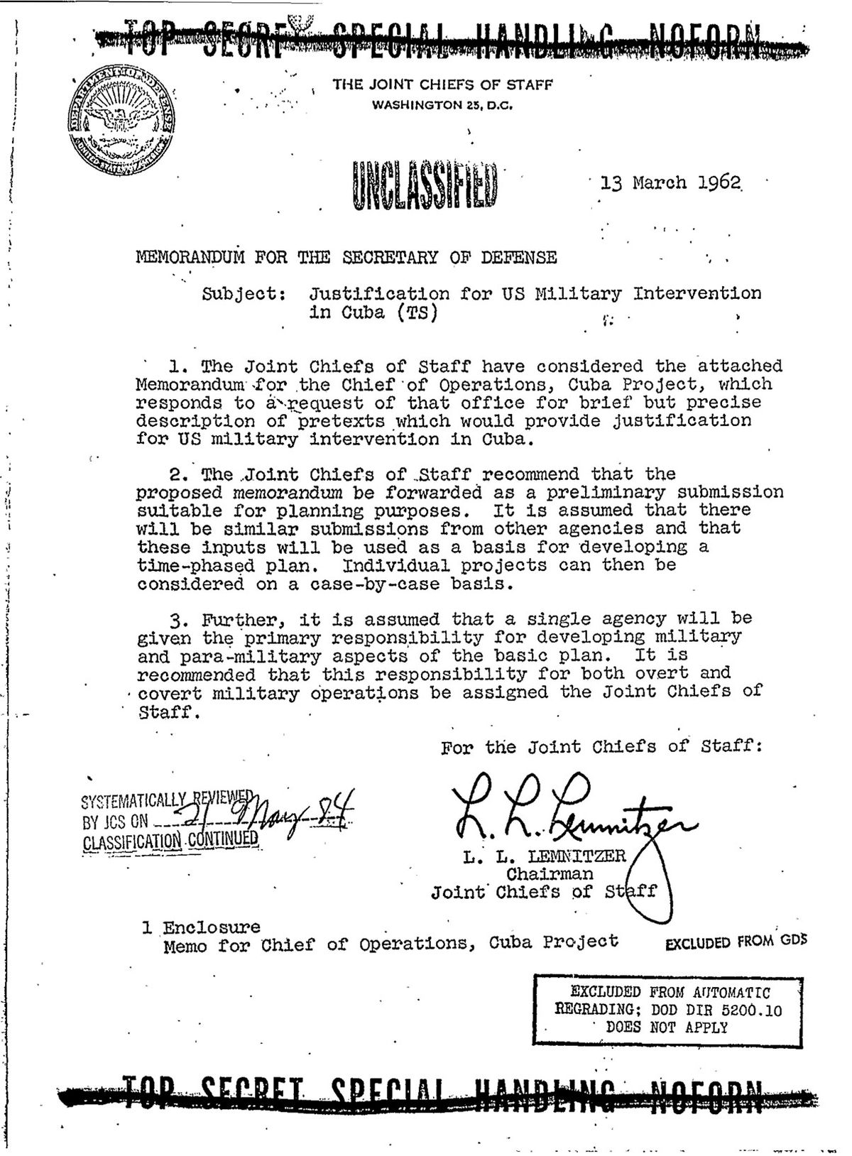 Operation Northwoods: The Secret Plan to Create a False Flag Attack