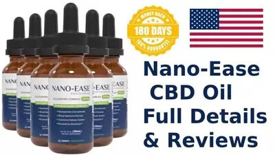 Nano Ease CBD Oil: Pain & Anxiety ALL-NATURAL Ingredients {2024 Latest News} USA