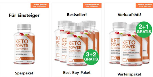 Keto Power Gummies: Unterstützung beim Gewichtsverlust-Preis: Offizielle Website DE, AT, CH