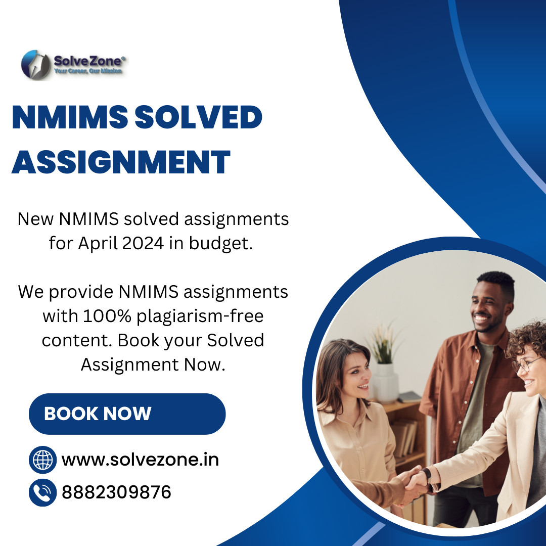 NMIMS Assignments Made Simple with Solve Zone