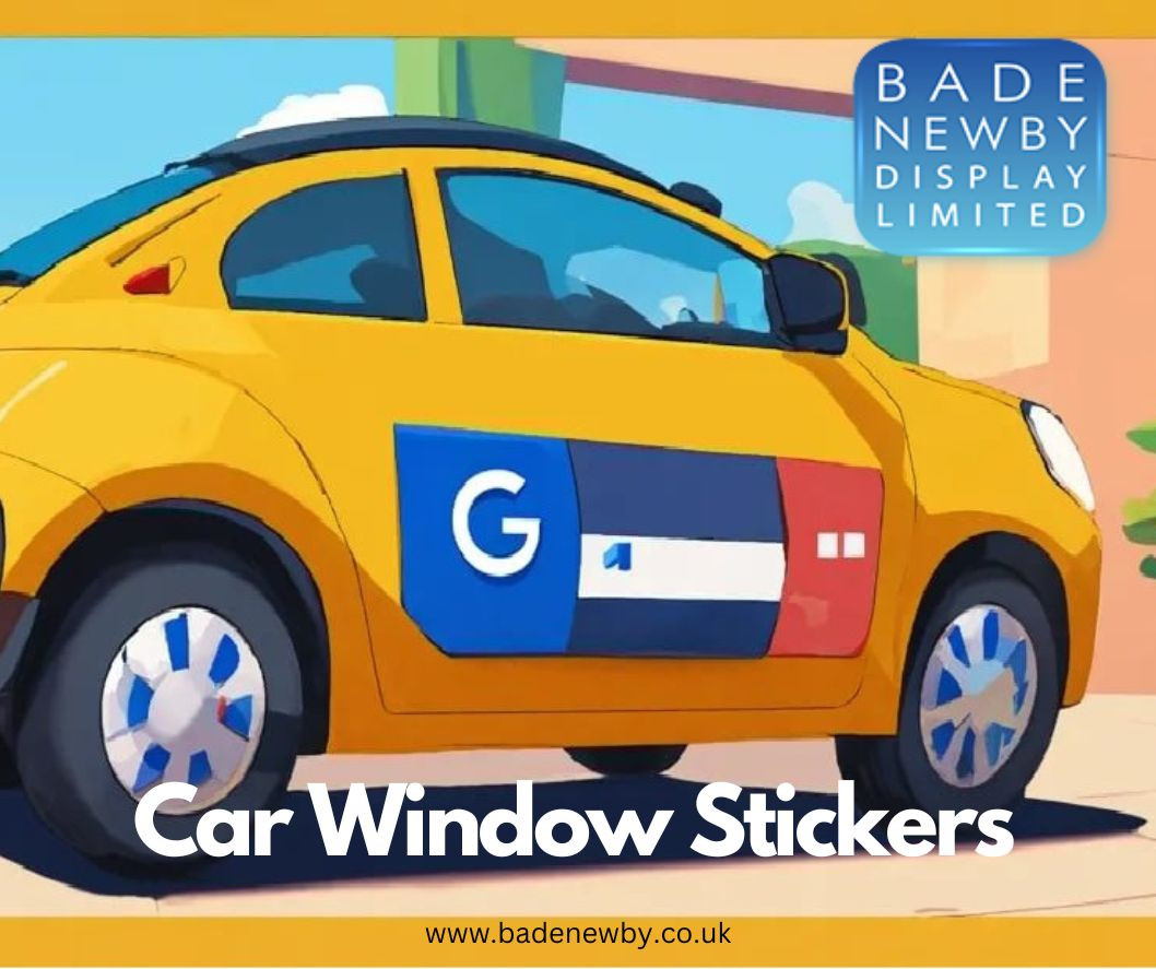 6 Tips For Maintaining Car Window Stickers UK