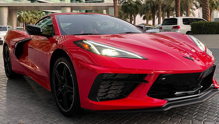 Experience Luxury and Power Corvette Rental Dubai 