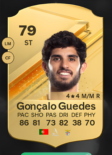 Score with Gonçalo Guedes: The Ultimate Guide to Acquiring His FC 24 Player Card