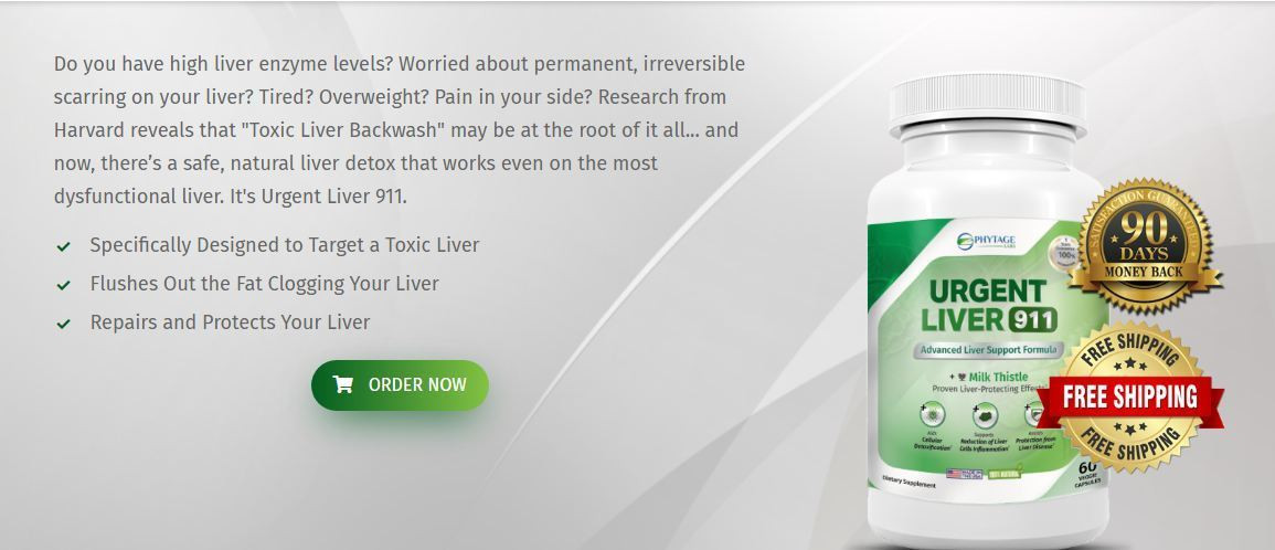 Rejuvenate Your Liver and Boost Energy Levels with Urgent Liver 911