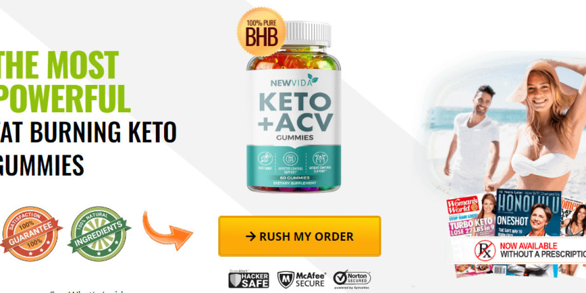 How do New Vida Keto + ACV Gummies work in the body?