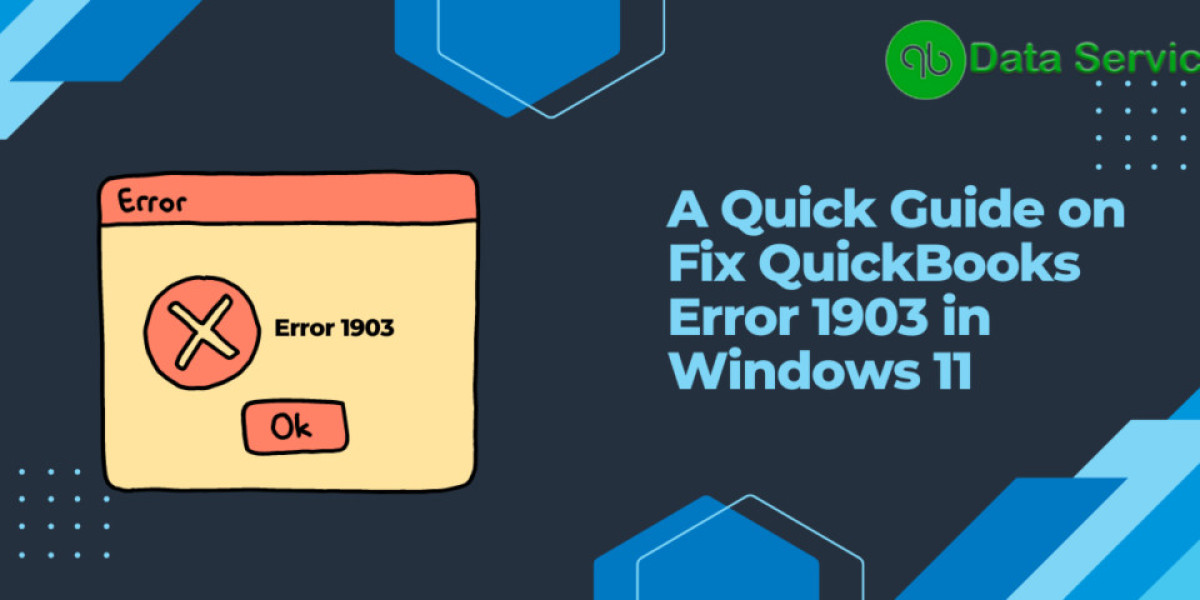 Understanding QuickBooks Error 1903: Causes and Solutions
